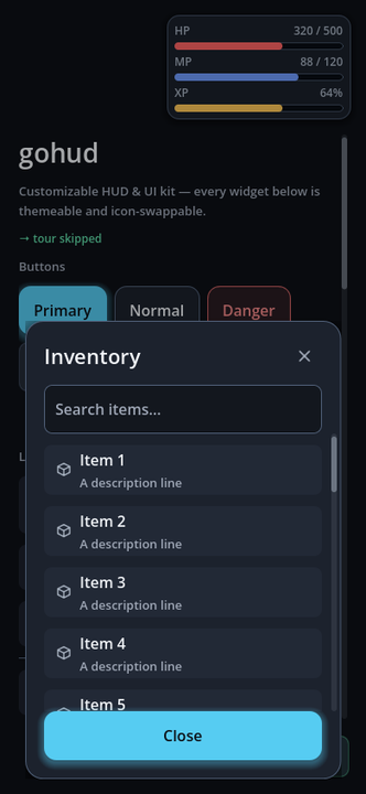 A bottom sheet in default_dark